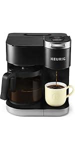 Amazon Keurig K Duo Hot Iced Single Serve Carafe Coffee Maker MultiStream Technology