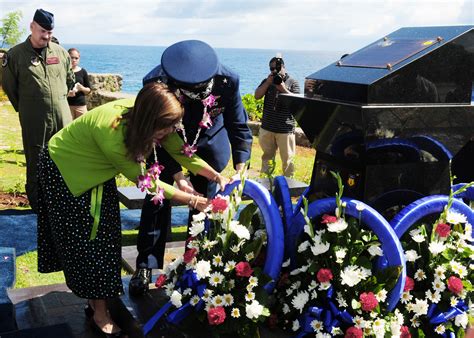 Guam Airmen honor fallen aircrew with memorial > Air Force > Article