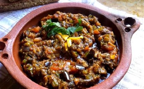 Salade D Aubergines Grill Es Cuisine Marocaine