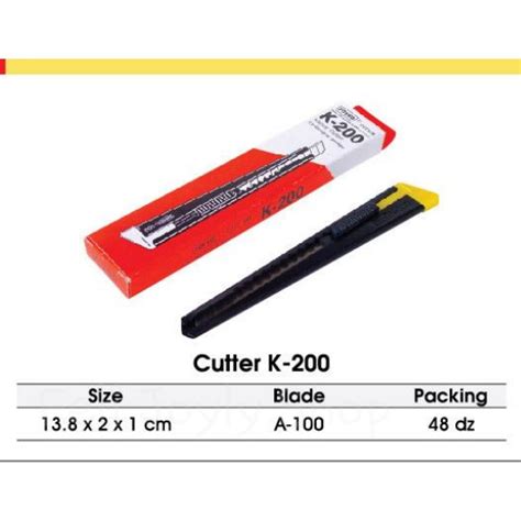 Jual Cutter Joyko K Isi Refill Pisau Pemotong Kertas Blade Atk Murah