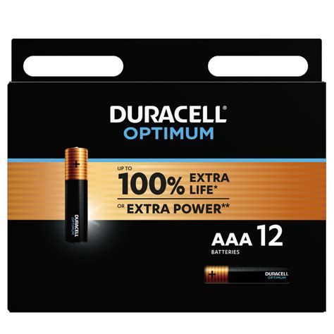 Duracell Optimum Aaa Alkaline Batterien Duracell De