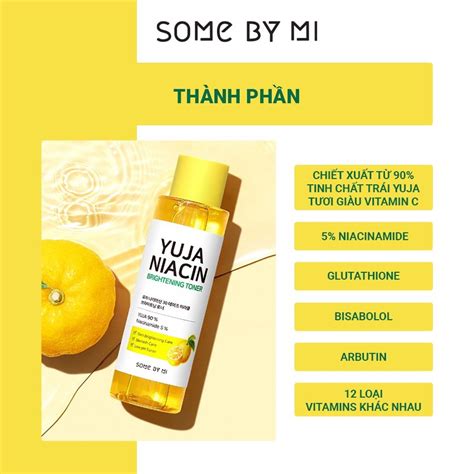 Some By Mi Nước Hoa Hồng Dưỡng Sáng Mờ Thâm Nám Yuja Niacin 30 Days