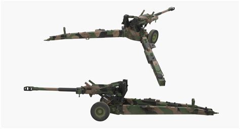 Rigged Howitzers 3D Models Collection 3D Model $139 - .max - Free3D