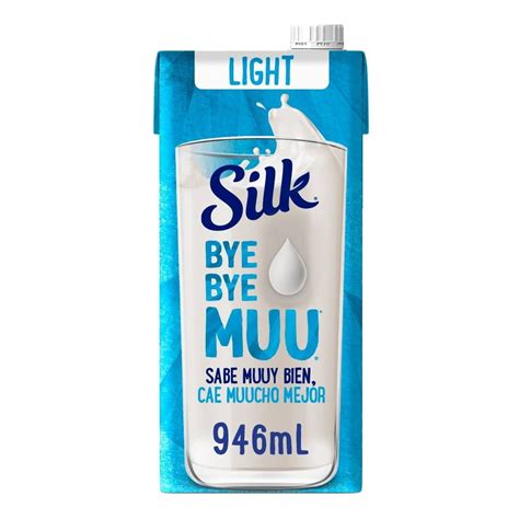 Bebida Vegetal Silk Bye Bye Muu Light Ml Walmart