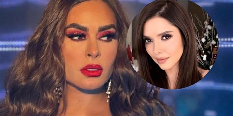 Galilea Montijo desafía a Marlene Favela en vestido azul