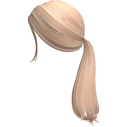 Aesthetic Low Ponytail Blonde S Code Price RblxTrade