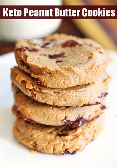 Receita De Biscoito De Manteiga De Amendoim Keto Macio E Em Borracha