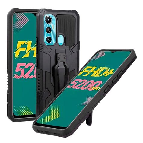 Capa Case Capinha Clip Gshield para Infinix Hot 11 X662 Proteção Suporte e Presilha
