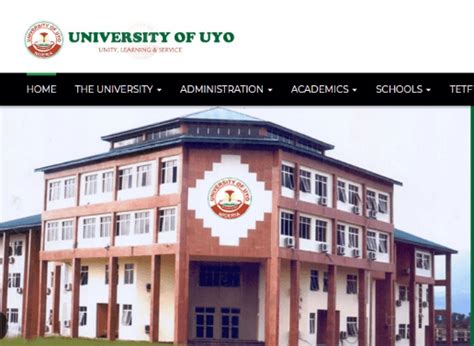 Uniuyo Courses School Fees Cutoff Marks And Requirements