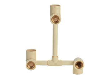 Cpvc In Wall Mixer Hot Up Cold Down L Ashirvad Pipes