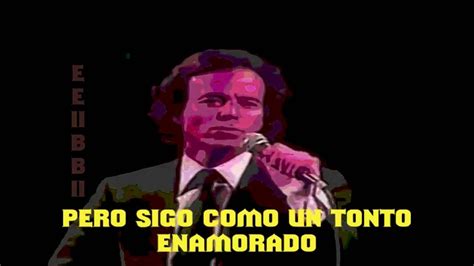 Julio Iglesias Pobre Diablo Video Letra Youtube