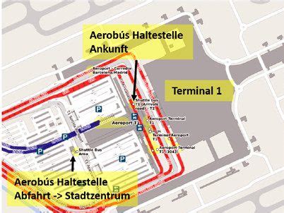 Aerobús Flughafen Barcelona El Prat Innenstadt 2025