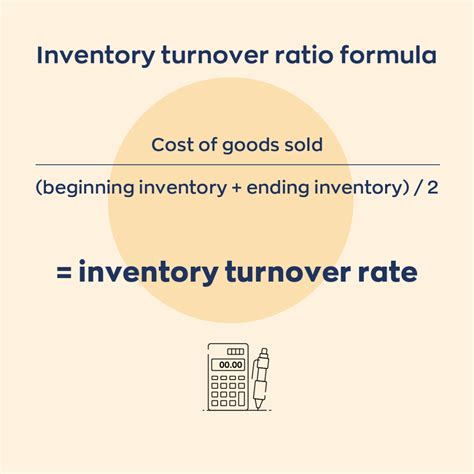 Use This Simple Formula To Calculate Inventory Turnover Ratio