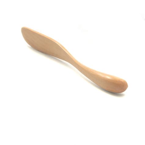 Handmade Natural Wood Small Knife And Spatula Wooden Kitchen Tool Bread