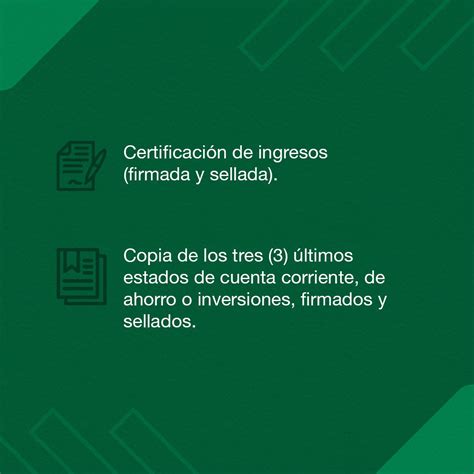 Banco Caribe On Twitter Te Compartimos Los Requisitos Para Financiar