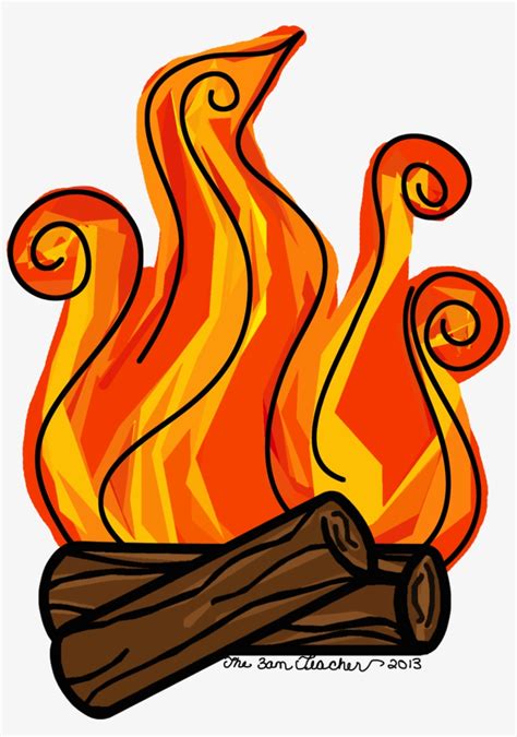 Fire Logs Clipart