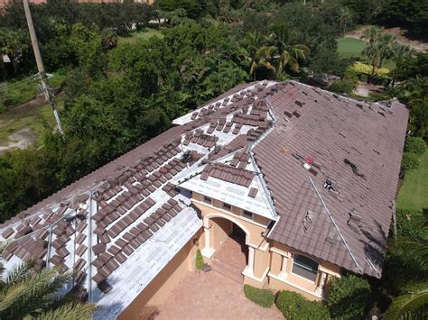 Tile Roof Replacement For Fort Myers Home In The Shadow Wood Preserve