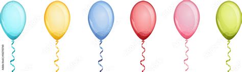 Birthday balloons set vector background design.Happy birthday to you ...