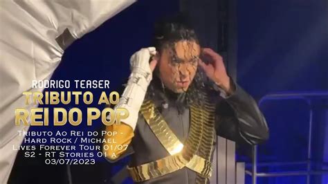 Tributo Ao Rei Do Pop Hard Rock Michael Lives Forever Tour 01 07 S2