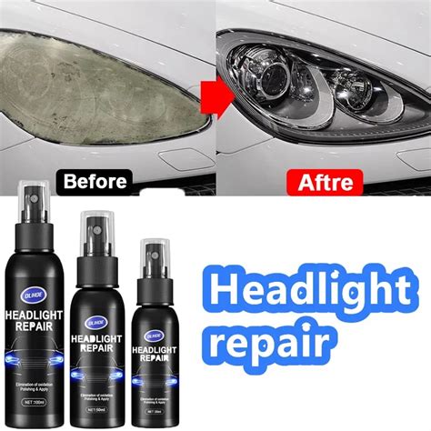 Car Headlight Restoration Kit Headlight Repair Polishing Agent Headlamp