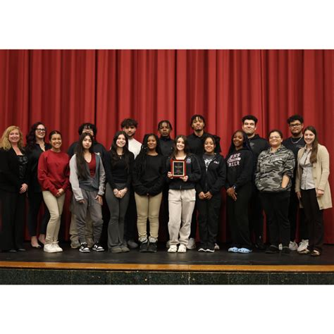 Hillside High School Student Council Recognized For Breast Cancer