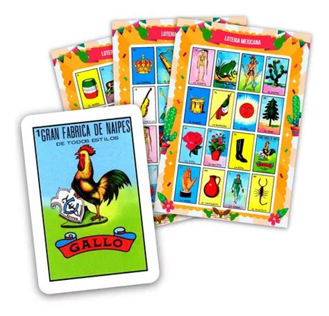 Lotería Mexicana Imprimible 100 Tablas 54 Cartas Baraja M7 68 En