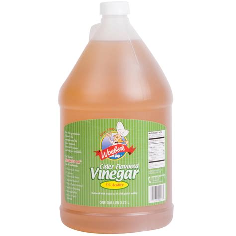 Woebers Cider Flavored Vinegar 1 Gallon