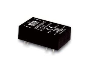 Mean Well DC DC Converters 6W DIL24 Housing DCWN06 Series Elpro