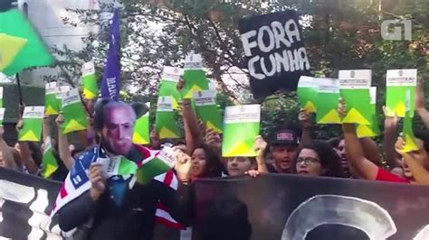 Vídeo Protesto contra Temer São Paulo G1