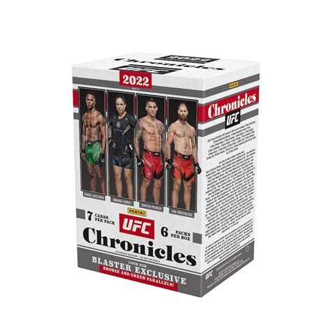 2022 Panini Chronicles UFC Blaster Box Zephyr Epic Zephyr Epic