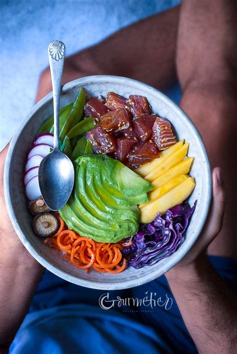 Receta Del Poke Bowl De At N Rojo Marinado Gourm Tier Receta Poke