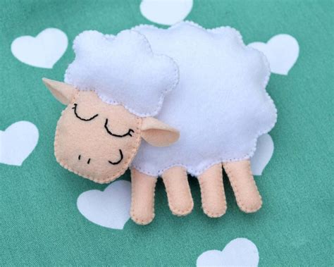 Felt Sheep Pdf Pattern Sewing Pattern Digital File Farm Etsy