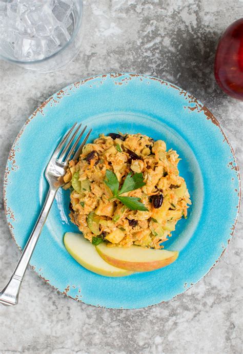 Curry Chickpea Chicken Salad Queen Of My Kitchen