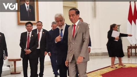 Poin Penting Pertemuan Jokowi Dan Xanana Gusmao Di Istana Bogor