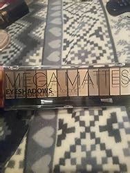 Technic Mega Mattes Nude Eyeshadow Palette Pigmented Professional Long Lasting Easy To
