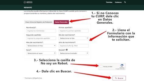 Cómo Consultar CURP Gratis Conoce Los Pasos