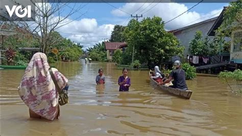 Kutai Barat Sudah Dicabut Status Tanggap Darurat Banjir Di Kaltim