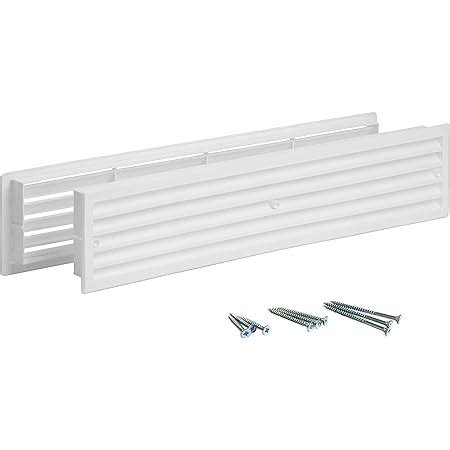 HVAC OV 17 7 X 3 6 Inch Door Air Vent Grille Two Sided Ventilation