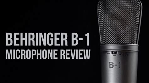 Behringer B-1 Condenser Microphone Review / Test - YouTube