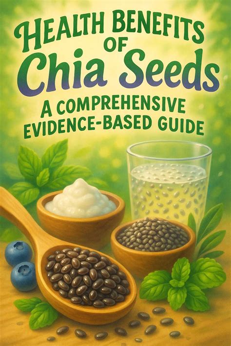 Health Benefits of Chia Seeds 🌱 A Comprehensive Evidence-Based Guide in