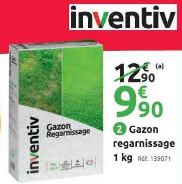 Promo Gazon Regarnissage Kg Inventiv Chez Mr Bricolage Icatalogue Fr