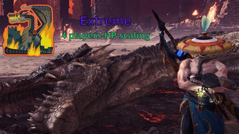 Arch Tempered Extreme Fatalis 4 Players HP Scaling LS Solo MHW