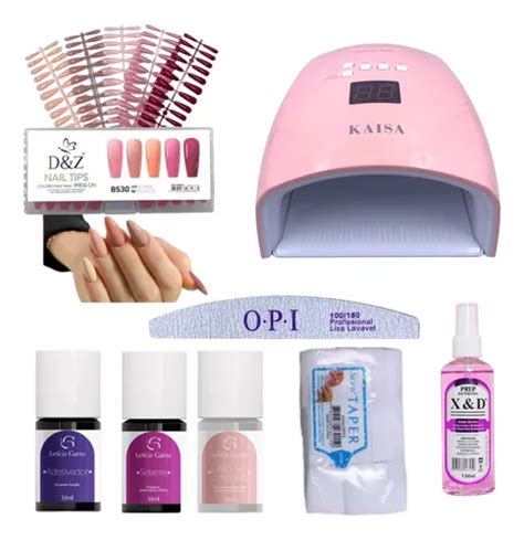 Kit Soft Gel Nude Preparadores Lixa Cabine Prep Algod O Frete Gr Tis