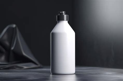 Premium Ai Image Bottle Product Mockup Ai Generated