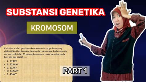 Substansi Genetika Biologi Kelas 12•kromosom Youtube