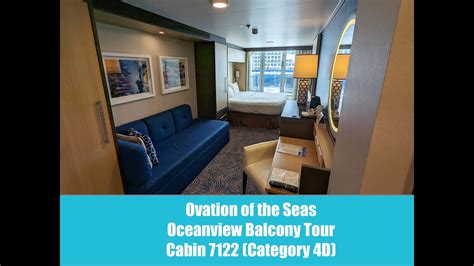 Ovation Of The Seas Balcony Room Tour Youtube