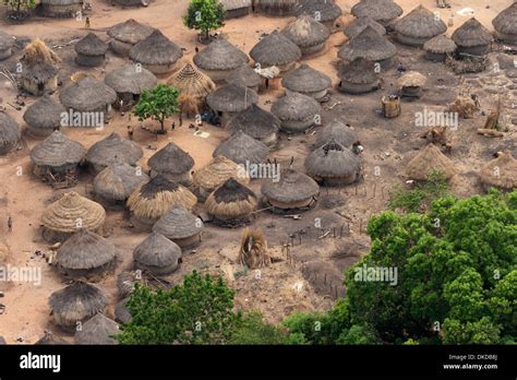 Mud Huts In Africa