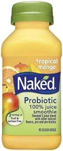 Amazon Naked Juice Tropical Probiotic 10 Oz Everything Else