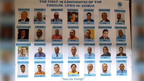 SODELPA Announces 28 Provisional Candidates