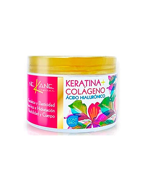 Tarro Rosa Nekane Tratamiento Capilar de Keratina con colágeno Moda